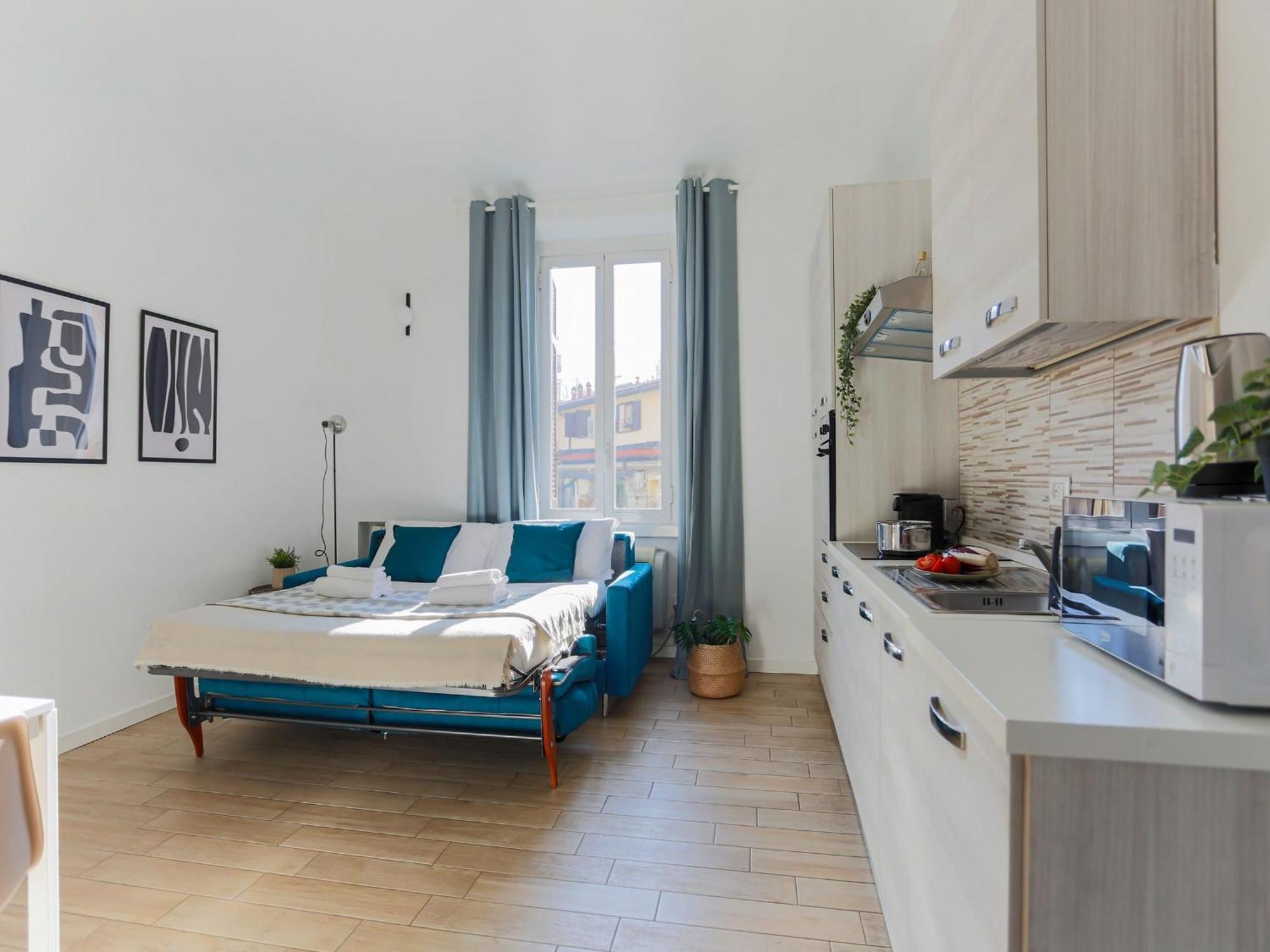 The Rent - Spacious Two Bedrooms Near Porta Romana * Milan